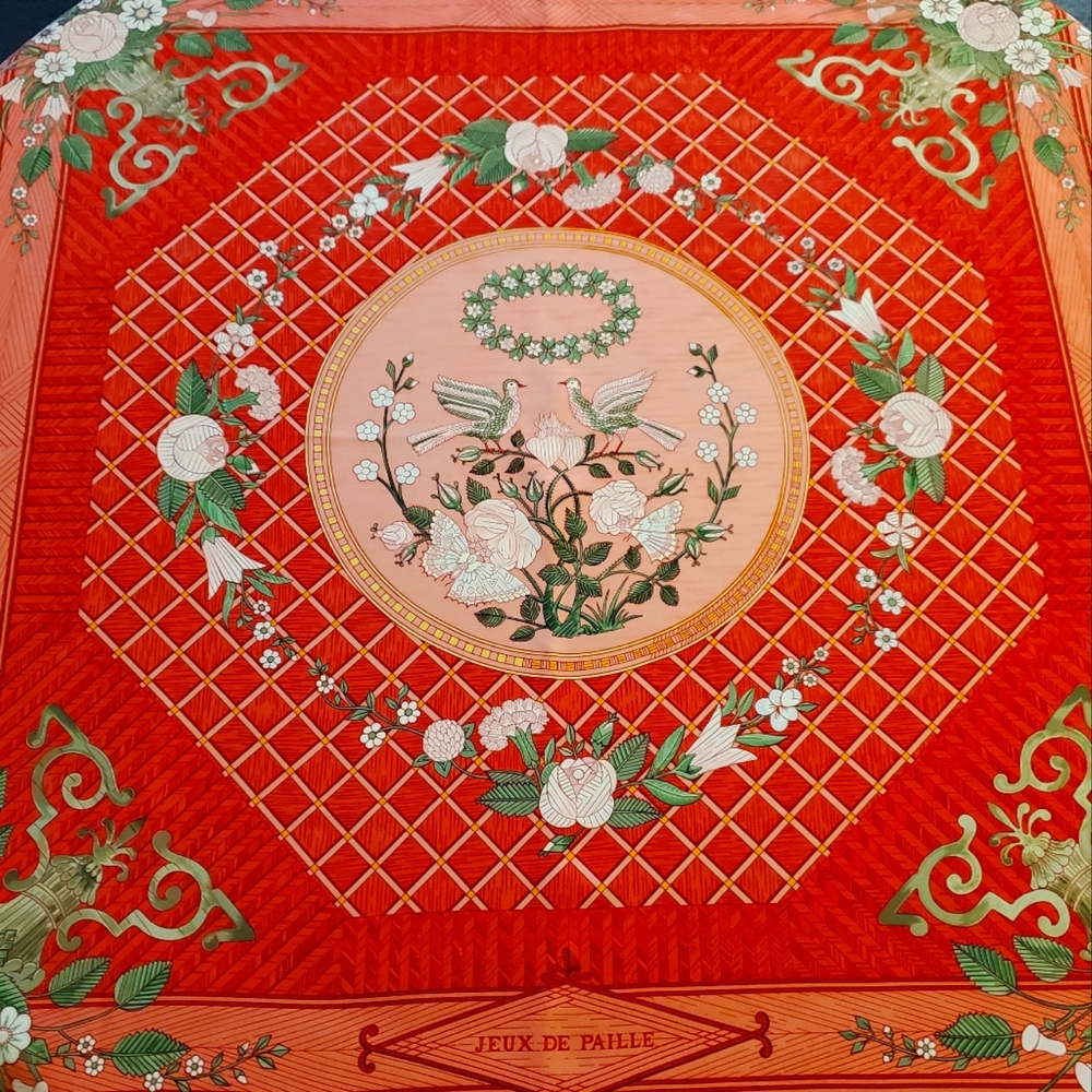 Vintage HERMES Silk Scarf